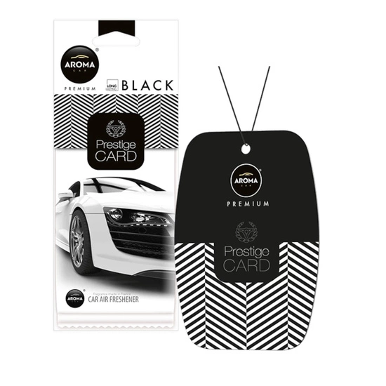 Zapach Aroma Car Prestige Cards Black