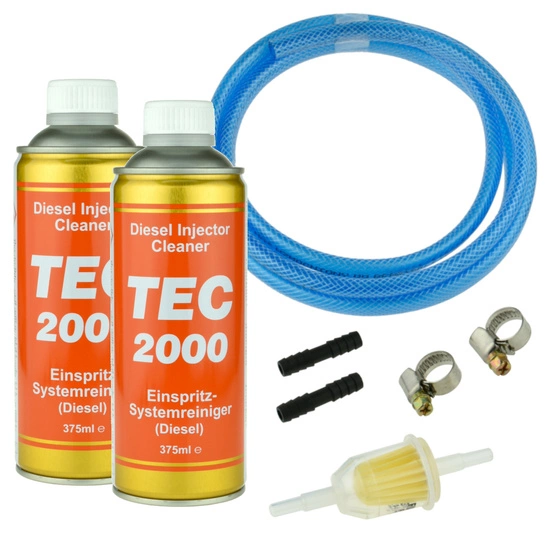 2x TEC2000 Diesel Injector Cleaner+ zestaw serwisowy 8mm