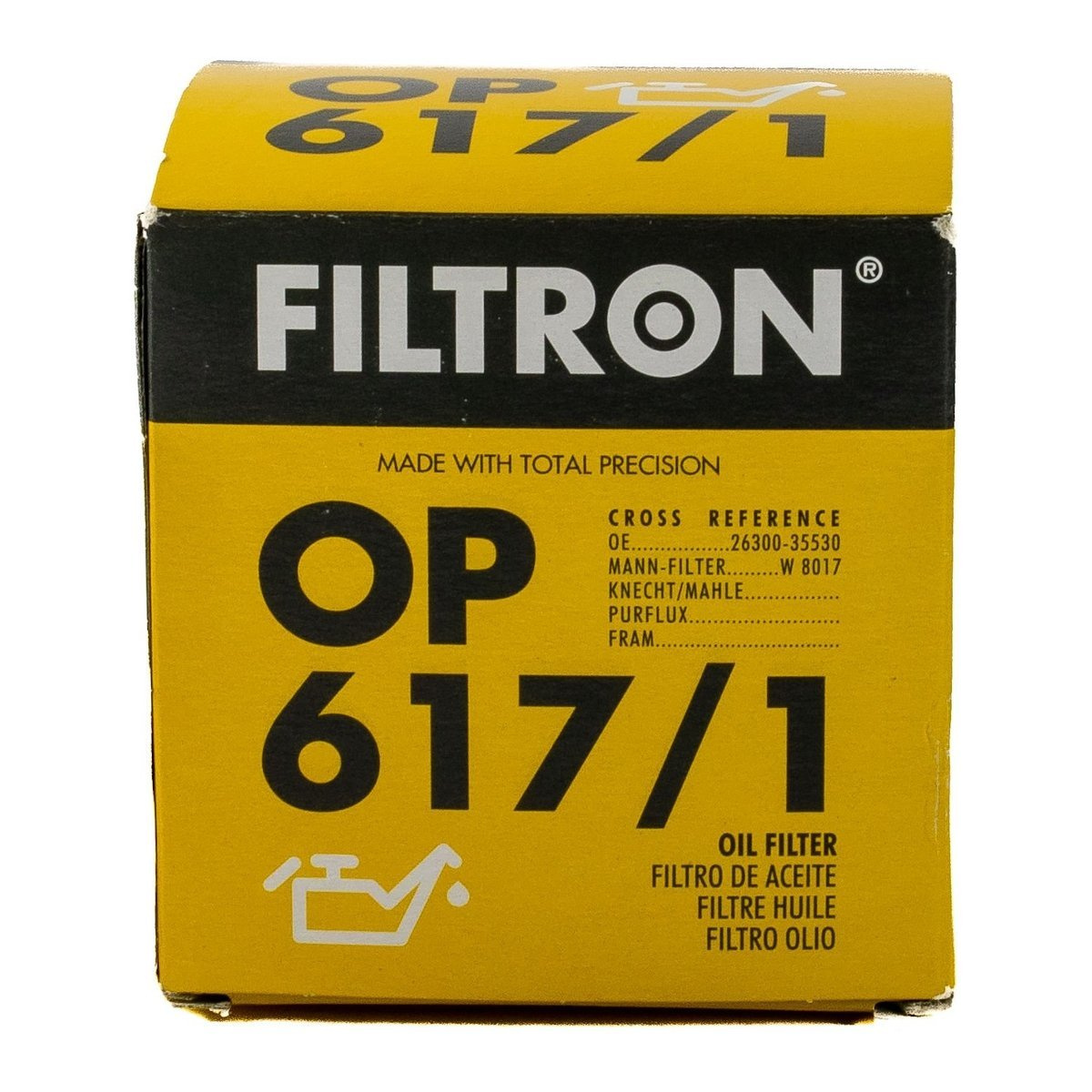 FILTRON filtr oleju OP617/1 Hyundai Kia • autokosmetyki